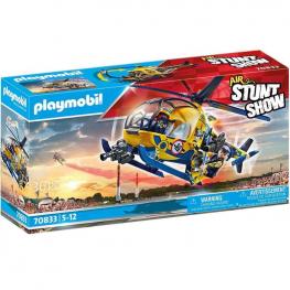 Playmobil 70833 - Air Stuntshow Helicóptero Rodaje de Película