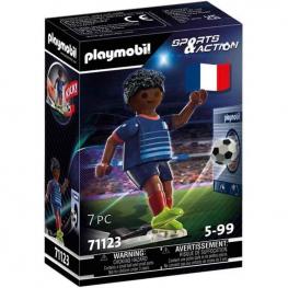Playmobil 71123 - Sport & Action: Jugador de Fútbol Francia