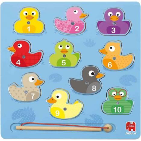 Puzzle Magnético Pesca Patitos