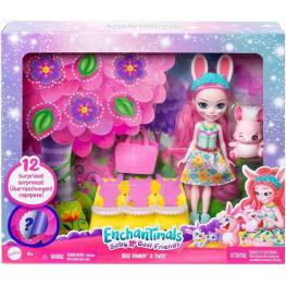 Enchantimals Muñeca BBF Bree Bunny y Twist (Mattel HLK85)