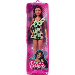 Barbie Fashionista - Muñeca Morena Verde de Lunares (Mattel HJR99)
