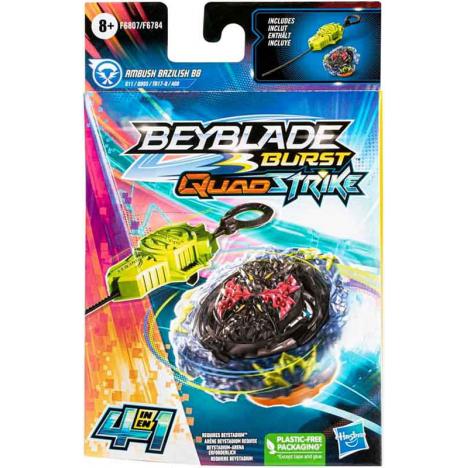 Beyblade Burst QuadStrike Ambush Bazilisk B8 (Hasbro F6807)