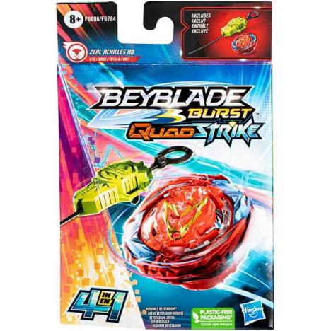 Beyblade Burst QuadStrike Zeal Achilles A8 (Hasbro F6806)