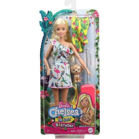 Barbie con Maleta y Accesorios (Mattel GRT87)