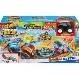 Hot Wheels Monster Trucks Arena Smashers 5 Alarm Rescue (Mattel HPN73)