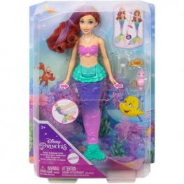 Princesas Disney - Muñeca Ariel Sirena Nadadora (Mattel HPD43)
