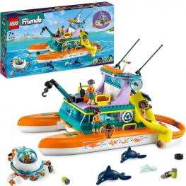 Lego 41734 Friends - Barco de Rescate Marítimo