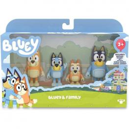 Bluey Family Pack 4 Figuras Bluey School Pack (Famosa BLY09000)
