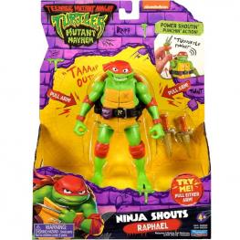 Tortugas Ninja Figura Shouts Raphael 15 cm. (Famosa TU800000)