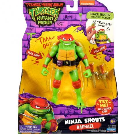 Tortugas Ninja Figura Shouts Raphael 15 cm. (Famosa TU800000)