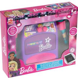 Reproductor MP3  Bluetooth con  2 Micrófonos Barbie