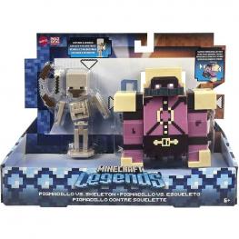 Minecraft - Pack Legends Pigmadillo Y Skeleton (Mattel GYT00)