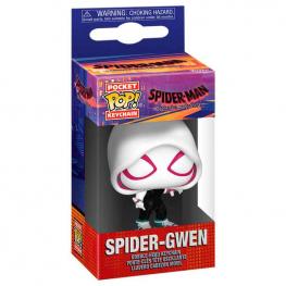 Funko Pop - Llavero Marvel Spider-Man Across The Spider-Verse - Spider-Gwen