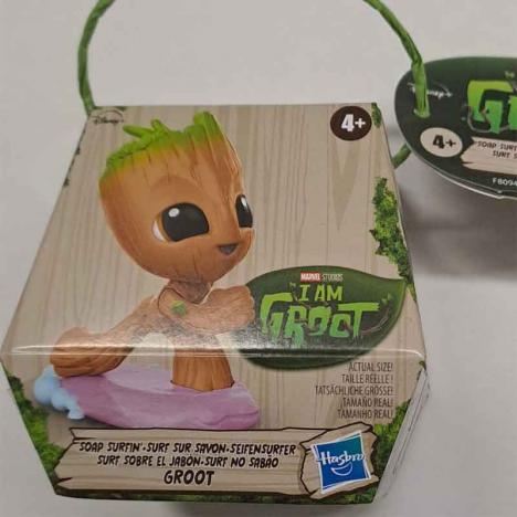 Figura Coleccionable Groot - Surf sobre el Jabón (Hasbro F8094)