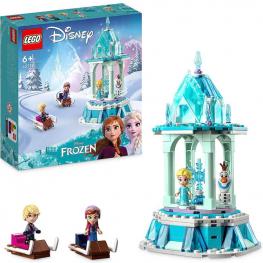 Lego 43218 Princesas Disney - Tiovivo Mágico de Anna y Elsa