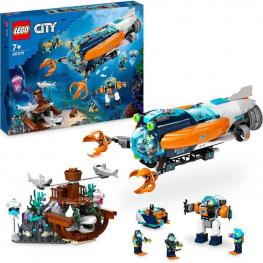 Lego 60379 City - Submarino de Exploración de las Profundidades