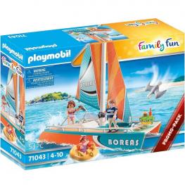 Playmobil 71043 - Family Fun: Catamarán