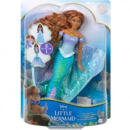 Princesas Disney - Muñeca Ariel Transformable (Mattel HLX13)