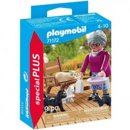 Playmobil  71172 - Special Plus: Abuela con Gatos