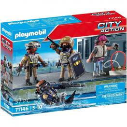 Playmobil 71146 - City Action: Fuerzas Especiales Set Figuras