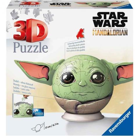 Puzzle 3D Grogu con Orejas (Ravensburger 11556)