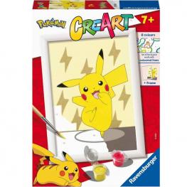 CreArt Pintar por Números Pokémon Pikachu (Ravensburger 20241)