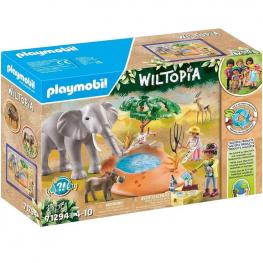 Playmobil 71294 Wiltopia - Elefante en la Charca