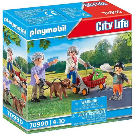 Comprar Playmobil 70990 - City Life: Abuelos y Nieto de PLAYMOBIL-  Kidylusion