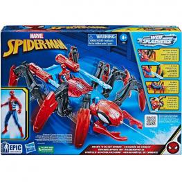 Marvel Spiderman Vehículo Aracnolanzador (Hasbro F7845)