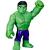 Marvel Spidey and His Amazing Friends - Figura Gigante de Hulk 22,5 cm (Hasbro F7572)