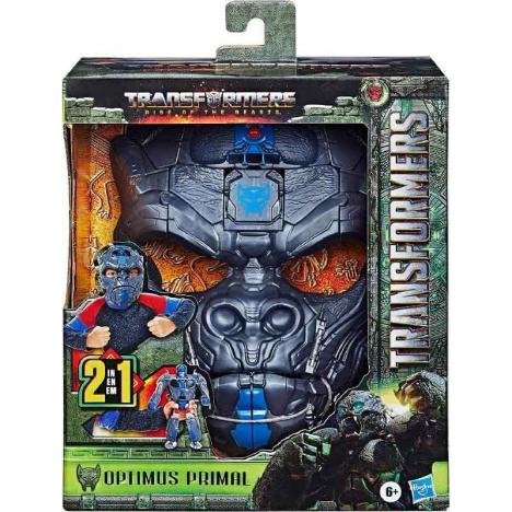 Transformers 7 Máscara 2 en 1 Convertible Optimus Primal  (Hasbro F4650)