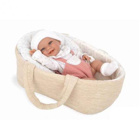 Muñeca Elegance Babyto con Capazo 33 cm (Arias 50740)