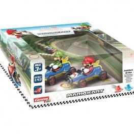 Pack 2 Coches Mario Kart Pull & Speed (Carrera 13018)