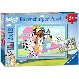 Puzzle Bluey 2x12 Piezas (Ravensburger 05693)