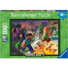 Puzzle Minecraft 100 Piezas XXL (Ravensburger 13333)