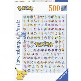 Puzzle Pokémon 500 piezas (Ravensburger 14781)