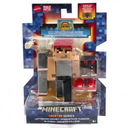 Minecraft - Figura Chaqueta Universitaria Creator Serie (Mattel HLY83)