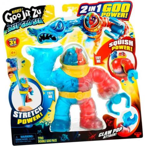 Goo Jit Zu - Deep Goo Sea Tyro Double Goo Pack