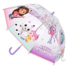 Paraguas Burbuja Manual La Casa de Muñecas de Gabby 45 cm