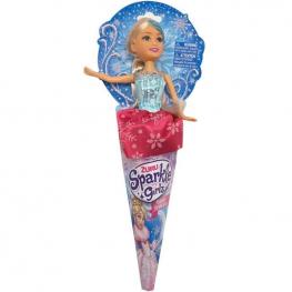 Muñeca Sparkle Princesa en Cono 25 cm