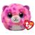 TY Peluche Puffies 10 cm - Topaz Leopardo Rosa