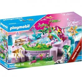 Playmobil 70555 - Fairies: Lago Mágico en el Mundo de las Hadas