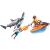 Playmobil 70489 - Shark Attack and Rescue Boat