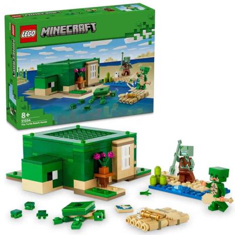 Lego 21254 Minecraft - La Casa Tortuga de la Playa