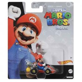 Hot Wheels Coche Mario Kart Versión de Super Mario Bros The Movie (Mattel HKD42)