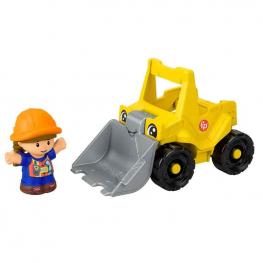 Little People - Excavadora con Figura (Mattel HPX89)