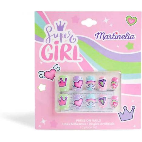 Martinelia Set Uñas Postizas Supergirl 10 u.