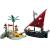 Playmobil 5646 - Pirates: Barco Pirata e Isla del Tesoro