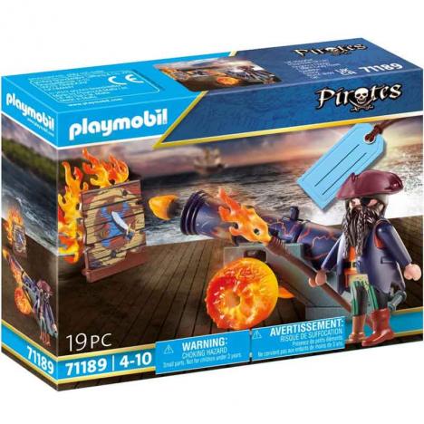 Playmobil 71189 - Pirates: Pirata con Cañón