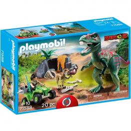 Playmobil 71588 - Tiranosaurus Rex con Exploradora